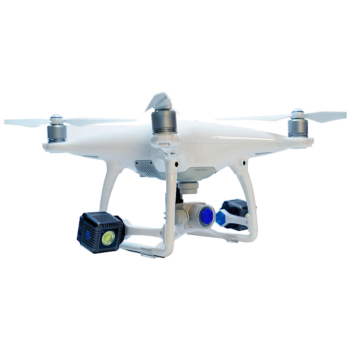 Lume Cube Mounting Brackets for DJI Phantom 4 Quadcopter (White)