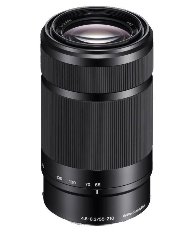 Sony E 55-210mm f/4.5-6.3 OSS Lens, lenses mirrorless, Sony - Pictureline  - 1