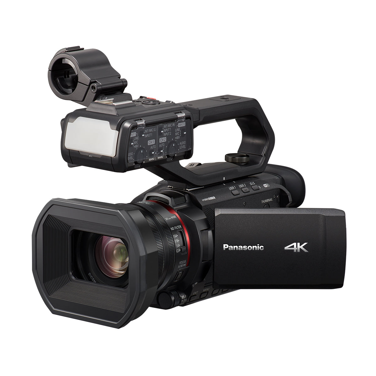 Panasonic HC-X2000 UHD 4K 3G-SDI/HDMI Pro Camcorder with 24x Zoom