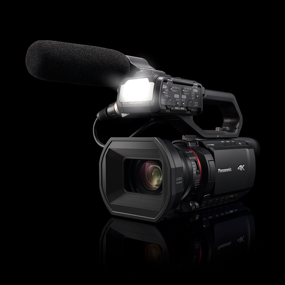 Panasonic HC-X2000 UHD 4K 3G-SDI/HDMI Pro Camcorder with 24x Zoom