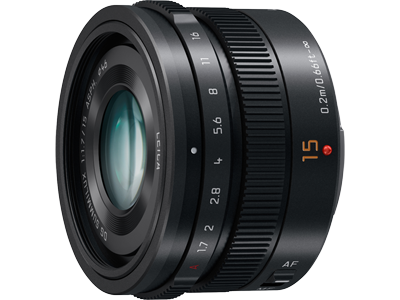 Panasonic Lumix 15mm f1.7 Summilux Four Third Lens, lenses mirrorless, Panasonic - Pictureline  - 2