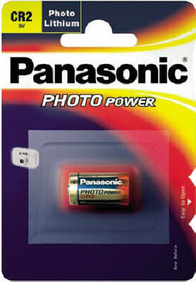 Panasonic CR2 Photo Battery, camera batteries & chargers, Sanyo - Pictureline 