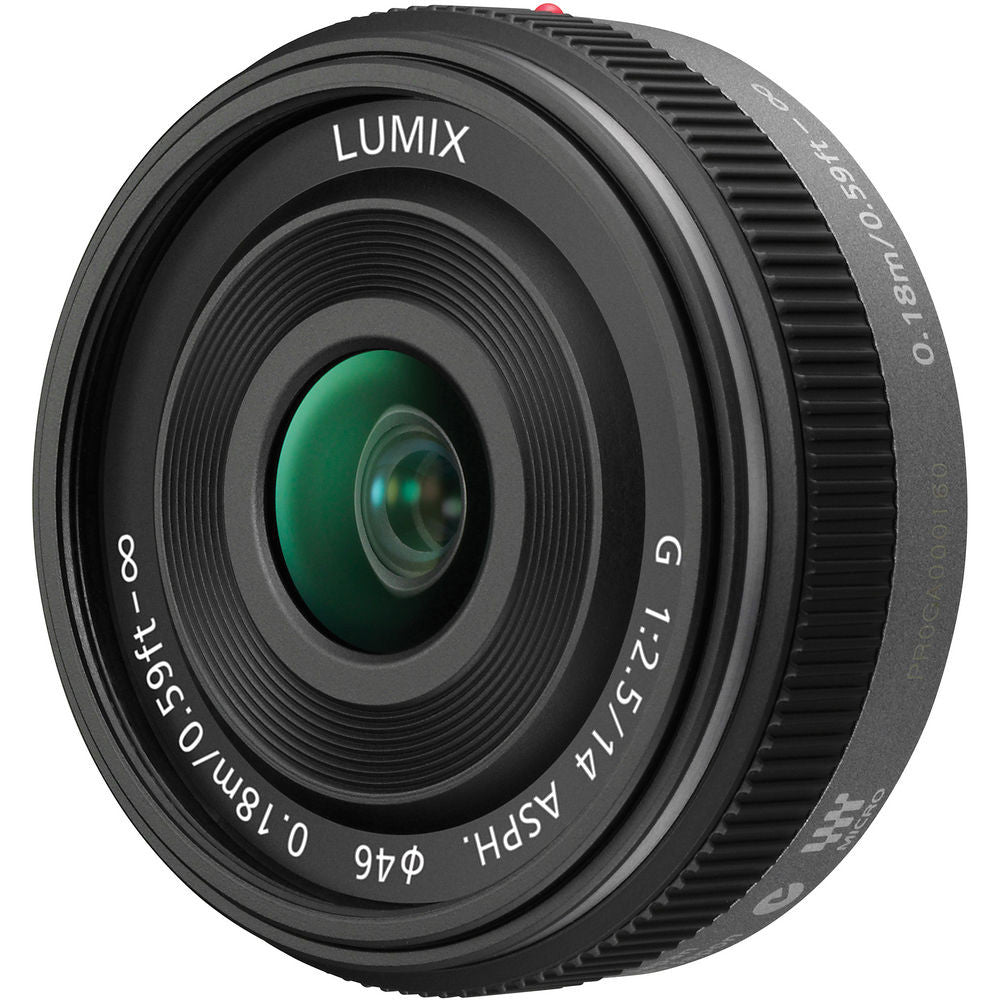 Panasonic Lumix 14mm f2.5 Micro Four Thirds Lens, lenses mirrorless, Panasonic - Pictureline  - 2