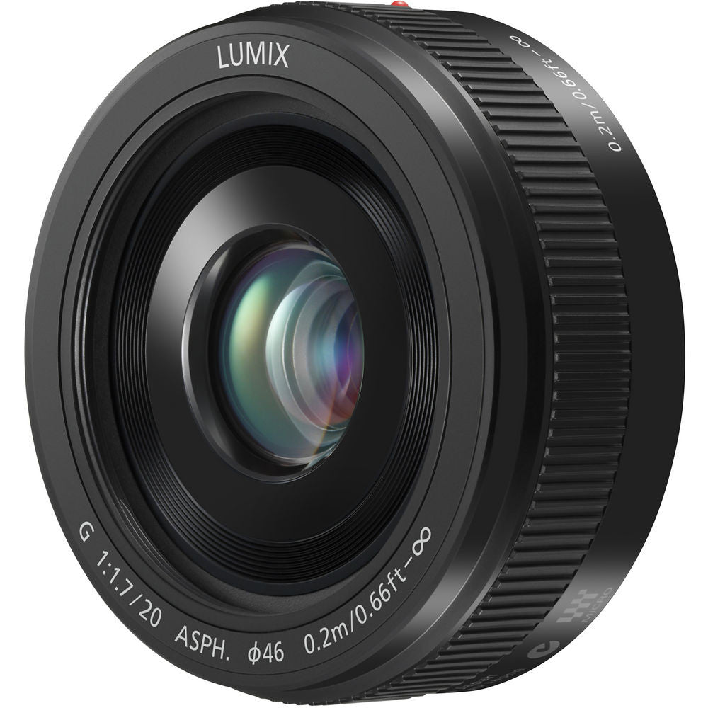 Panasonic Lumix 20mm f1.7 II G Micro Four Thirds Pancake Lens (Black), lenses mirrorless, Panasonic - Pictureline  - 4