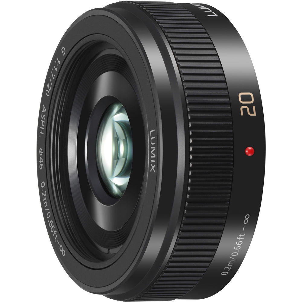 Panasonic Lumix 20mm f1.7 II G Micro Four Thirds Pancake Lens (Black), lenses mirrorless, Panasonic - Pictureline  - 3