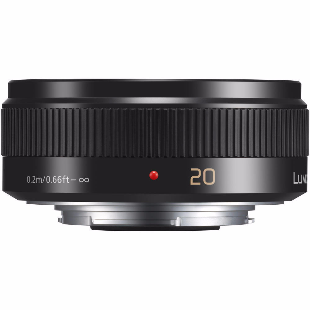 Panasonic Lumix 20mm f1.7 II G Micro Four Thirds Pancake Lens (Black), lenses mirrorless, Panasonic - Pictureline  - 1