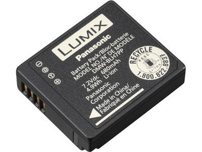 Panasonic Battery DMW-BLH7 Lithium-Ion (GM1,GM5), camera batteries & chargers, Panasonic - Pictureline 