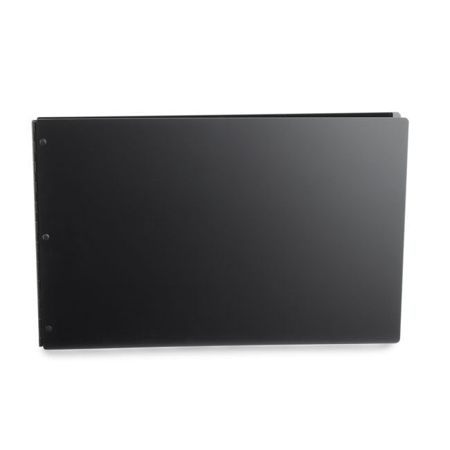 Pina Zangaro Vista 11x17 Presentation Book (LS) Onyx, papers portfolio books & supplies, Pina Zangaro - Pictureline 