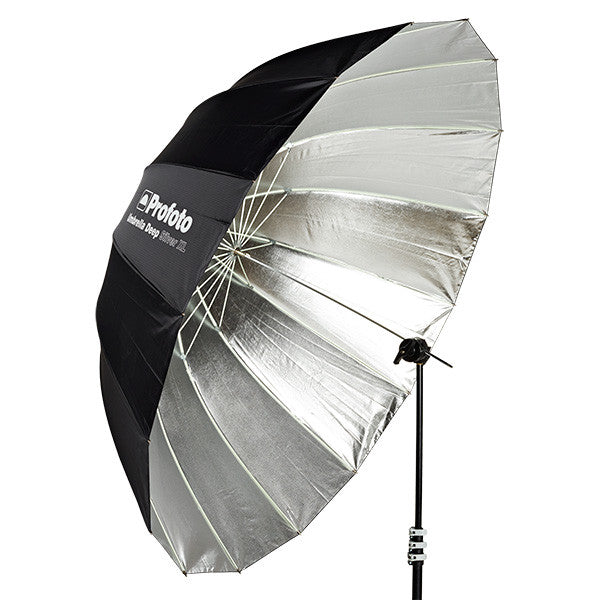 Profoto Umbrella Deep Silver XL (165cm/65""), lighting umbrellas, Profoto - Pictureline 