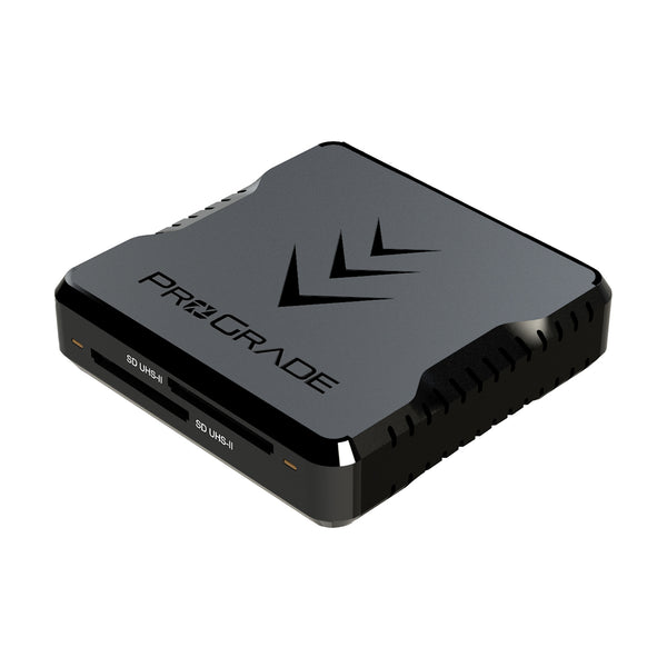 PROGRADE USB 3.2 Gen 2.0 デュアルスロットカードリーダー ProGrade Digital SDXC UHS-II USB 3.2 Gen 2.0 Dual-Slot Card Reader
