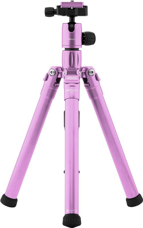 MeFOTO BackPacker Air Tripod Kit (Purple), tripods travel & compact, MeFOTO - Pictureline  - 1