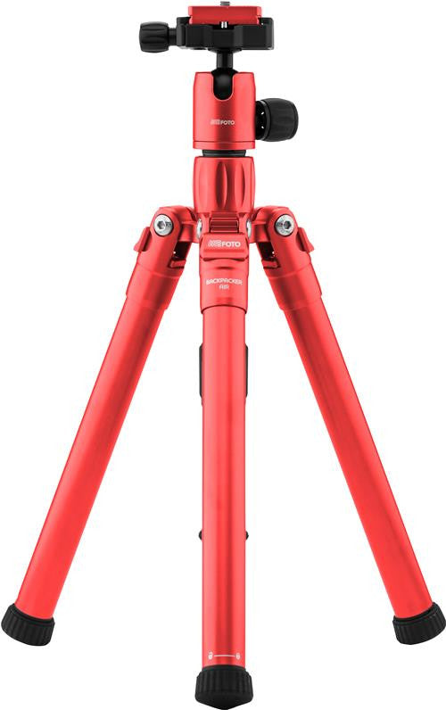 MeFOTO GlobeTrotter Air Travel Tripod Kit (Red), tripods travel & compact, MeFOTO - Pictureline  - 2