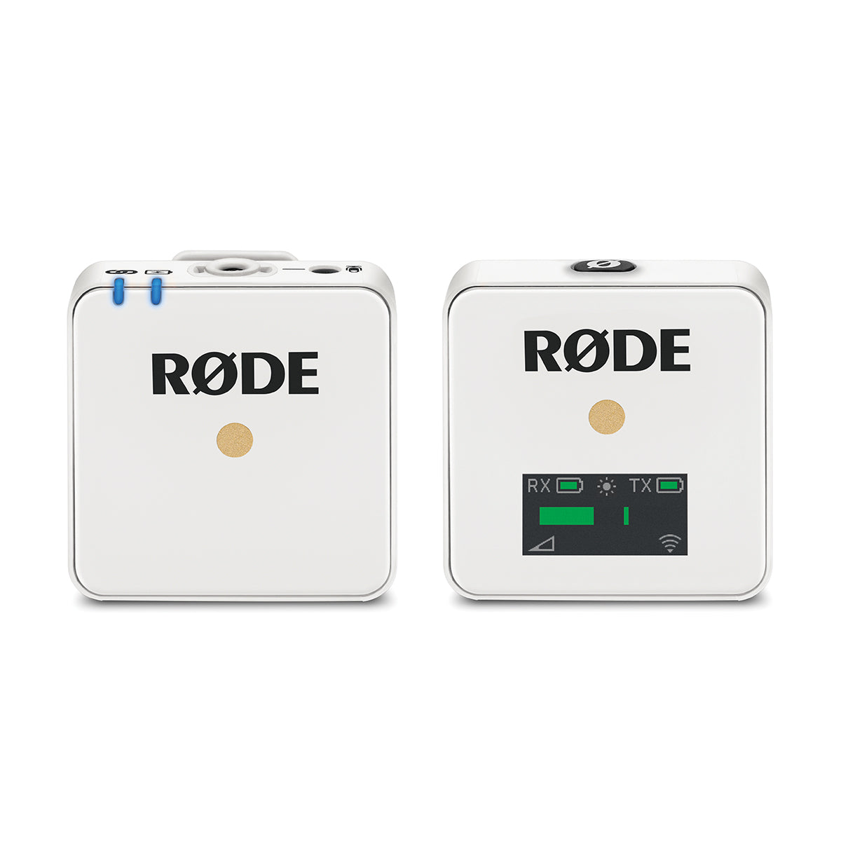 RODE Wireless GO Compact Wireless Microphone System (2.4 GHz) White