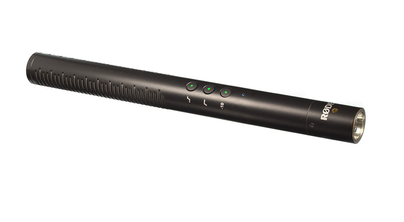 Rode NTG4 Shotgun Microphone w/Digital Switches, discontinued, RODE - Pictureline  - 1