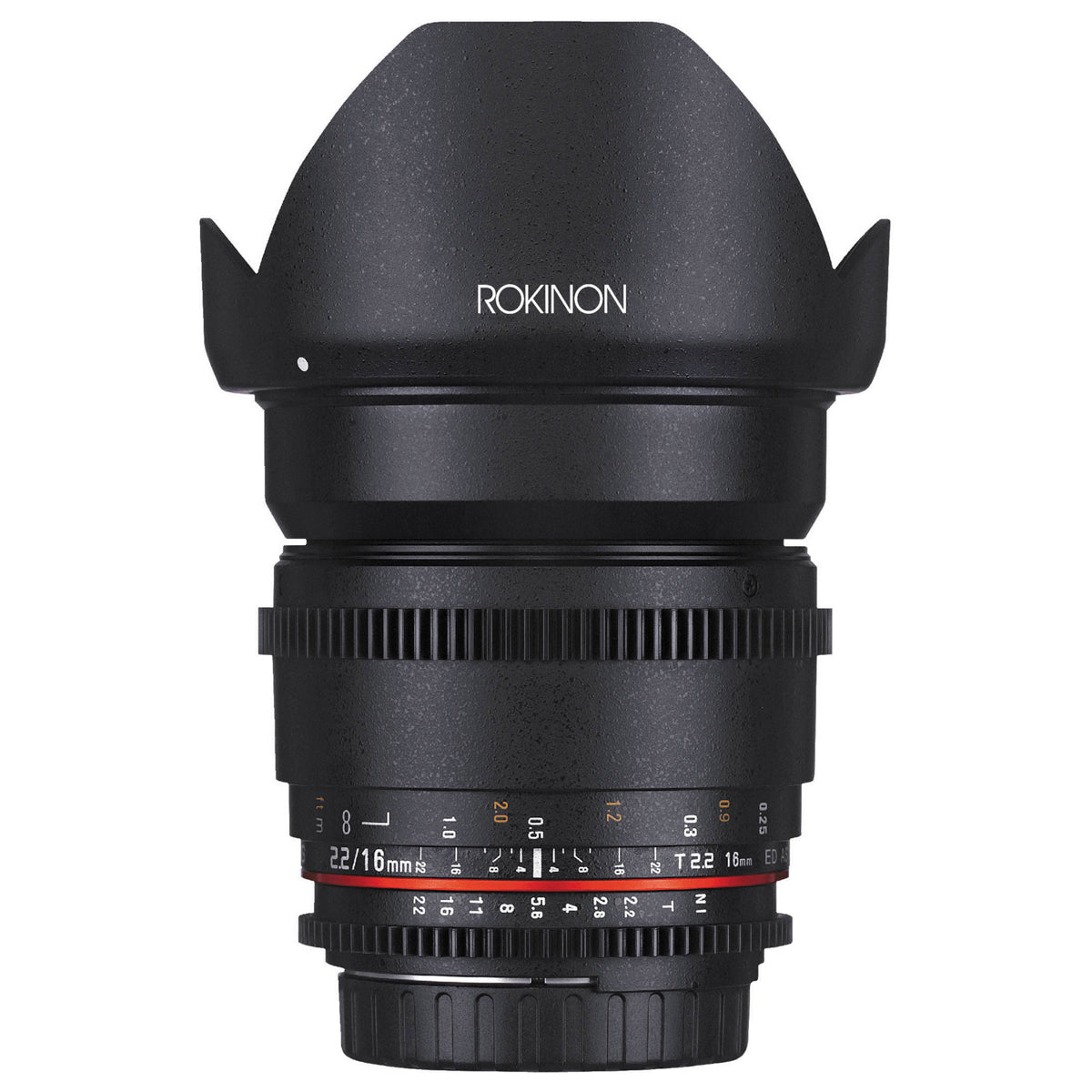 Rokinon Cine DS 16mm T2.2 Cine Lens for Nikon