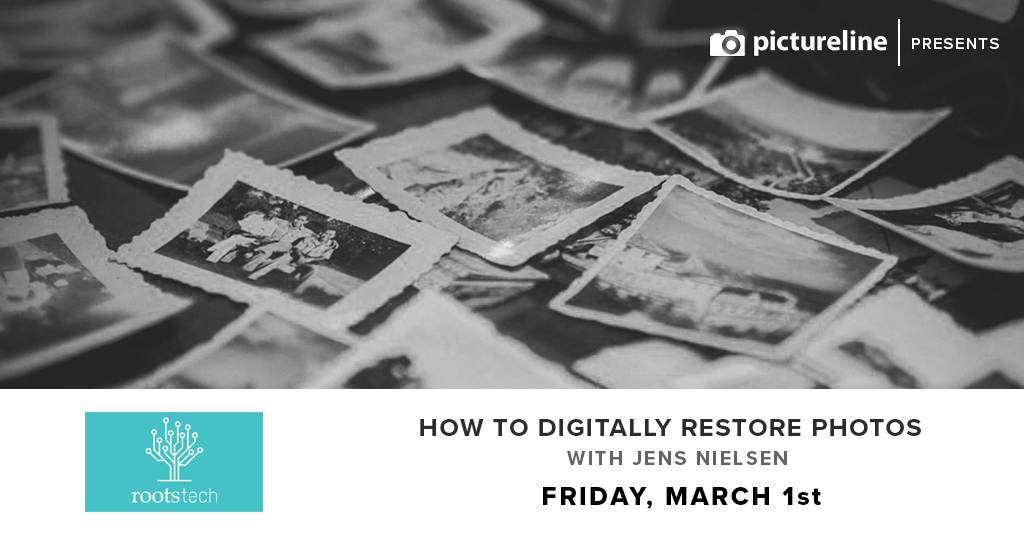 How to Digitally Restore Old Photos with Jens Nielsen (March 1st, Friday)