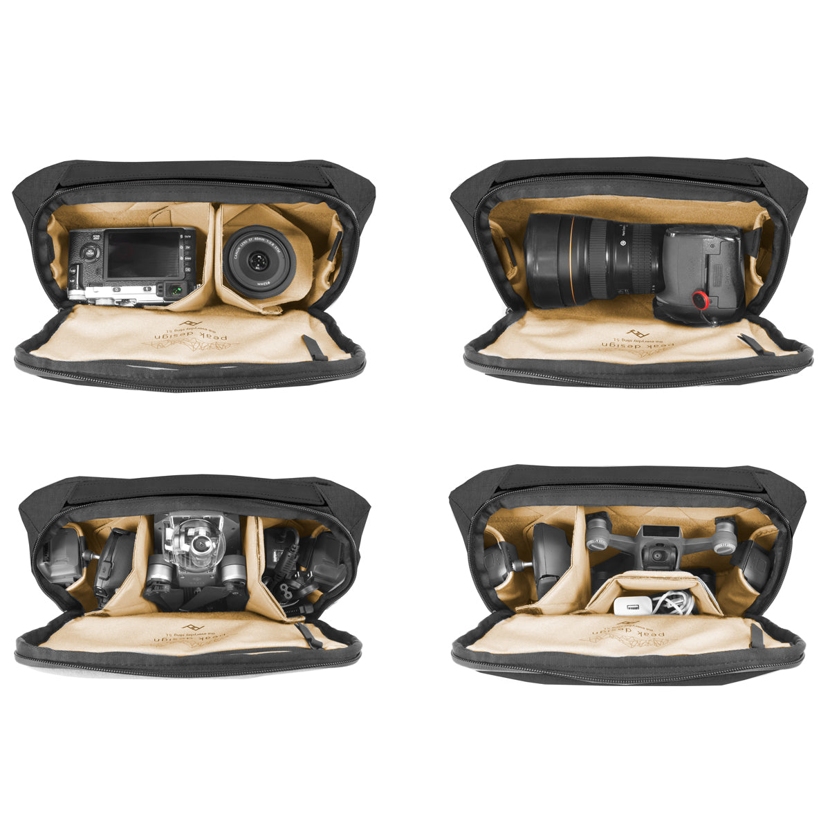Amazon.com : Peak Design Everyday Sling 5L (Black Camera Bag