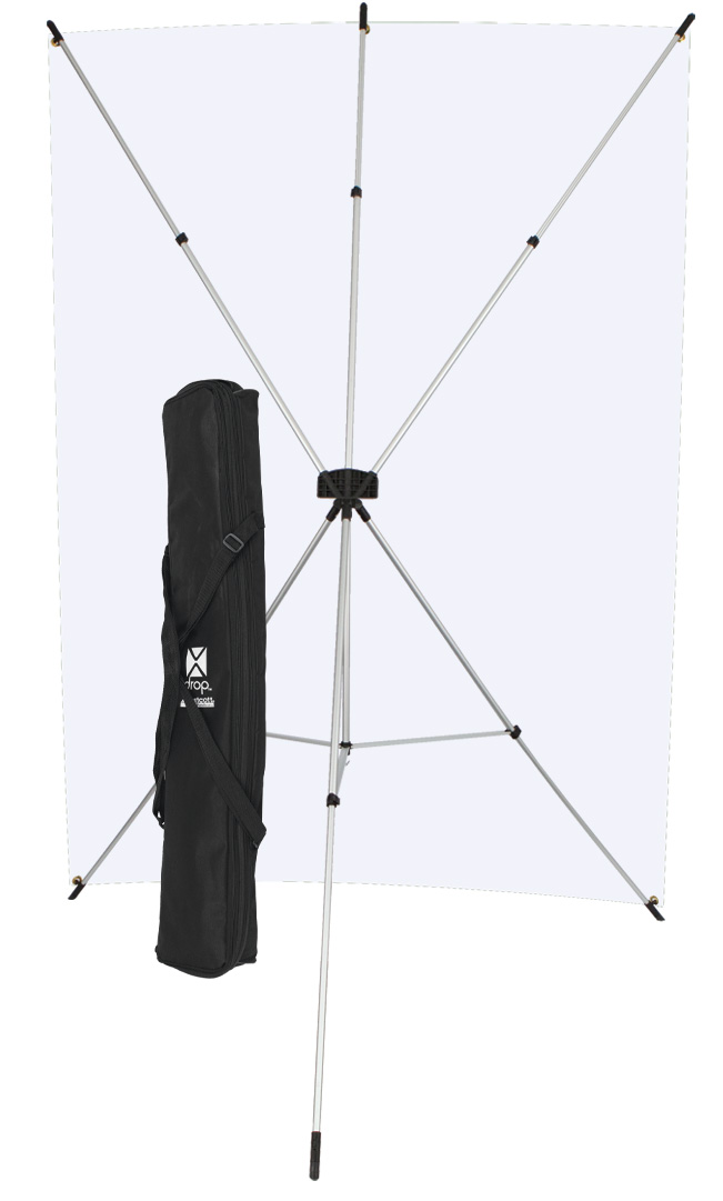 Westcott X-Drop Kit (5' X 7' Eminence Backdrop), lighting backgrounds & supports, Westcott - Pictureline  - 2