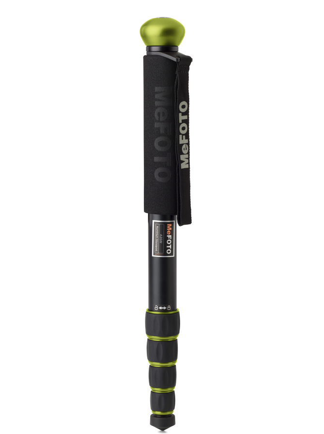 MeFOTO WalkAbout Monopod (Green), tripods photo monopods, MeFOTO - Pictureline  - 1