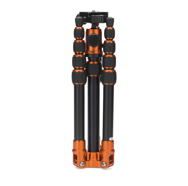 MeFOTO BackPacker Tripod Kit (Orange), tripods travel & compact, MeFOTO - Pictureline  - 3