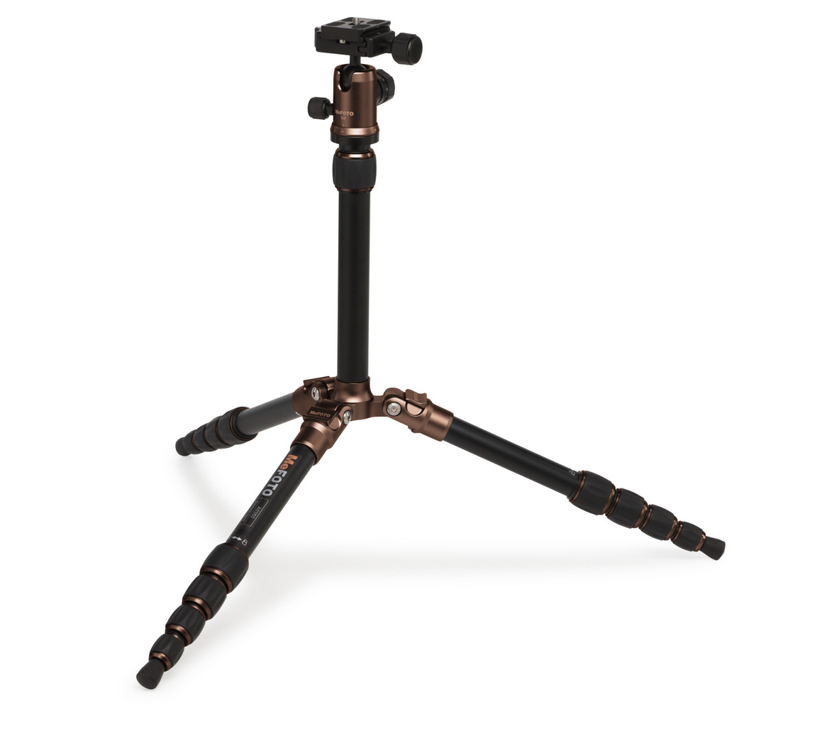 MeFOTO BackPacker Tripod Kit (Chocolate), tripods travel & compact, MeFOTO - Pictureline  - 4