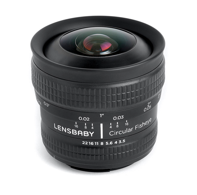 Lensbaby Circular Fisheye for Nikon, lenses optics & accessories, Lensbabies - Pictureline  - 1