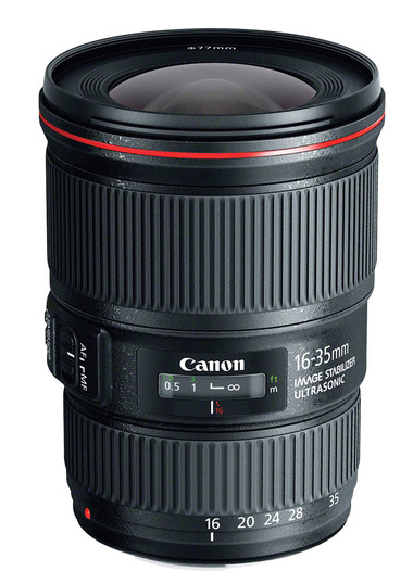 Canon EF 16-35mm f/4L IS USM Lens, lenses slr lenses, Canon - Pictureline  - 1