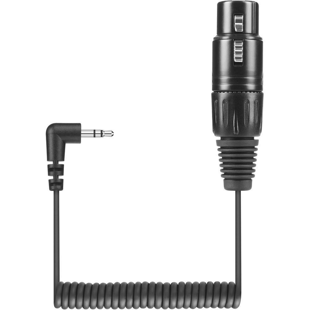 Sennheiser KA 600 Spiral Connection Cable Female XLR-3 to 3.5mm Jack, video audio accessories, Sennheiser - Pictureline 