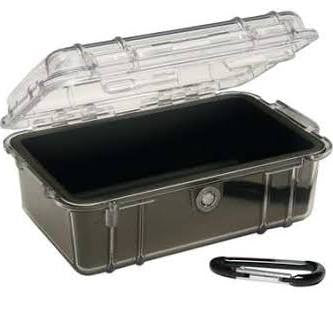 Pelican 1050 Micro Case Clear/Black, bags hard cases, Pelican - Pictureline  - 2