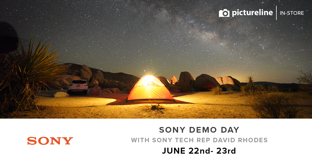 Sony In-Store Demo Day with Sony Technical Rep David Rhodes (June 22-23, Fri-Sat)