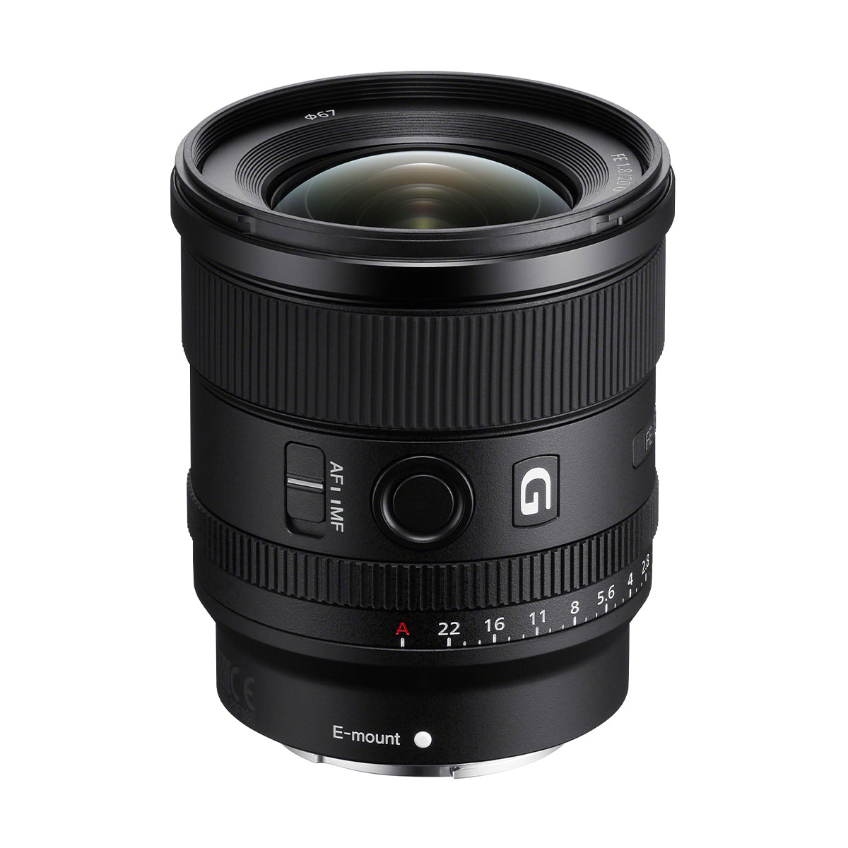 Sony FE 20mm f1.8 G Lens