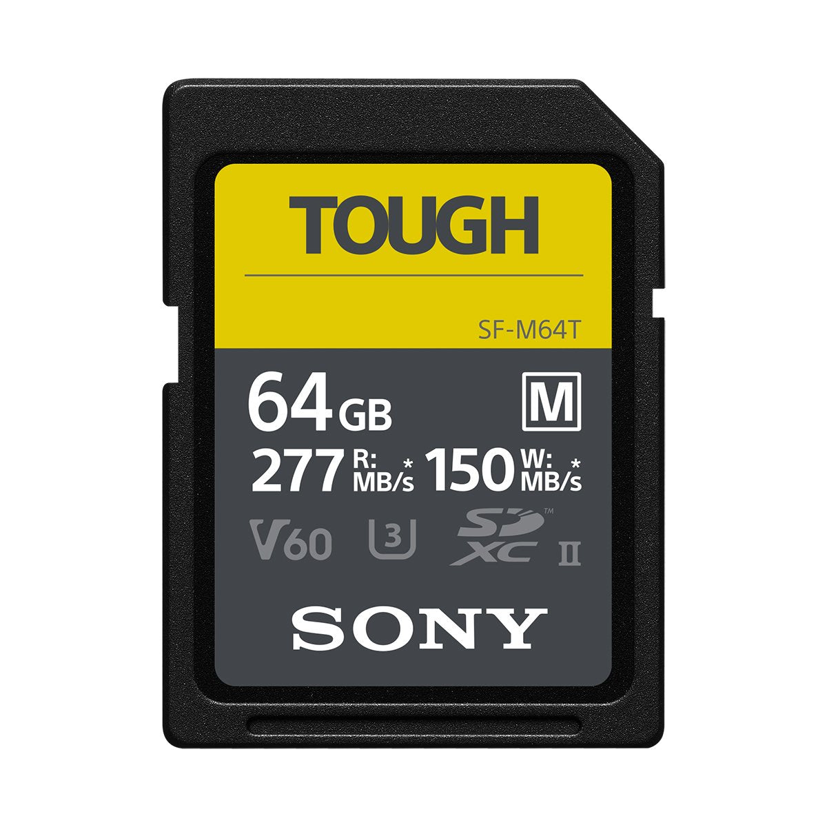 Sony 64GB SF-M TOUGH UHS-II SDXC (V60) Card