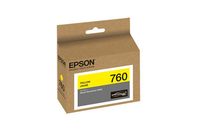 Epson T760420 P600 Yellow Ink Cartridge (760), printers ink small format, Epson - Pictureline 