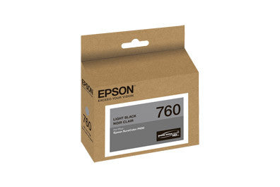 Epson T760720 P600 Light Black Ink Cartridge (760), printers ink small format, Epson - Pictureline 