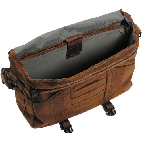 Tenba Large Camera/Laptop Messenger Bag (Chocolate), bags shoulder bags, Tenba - Pictureline  - 2
