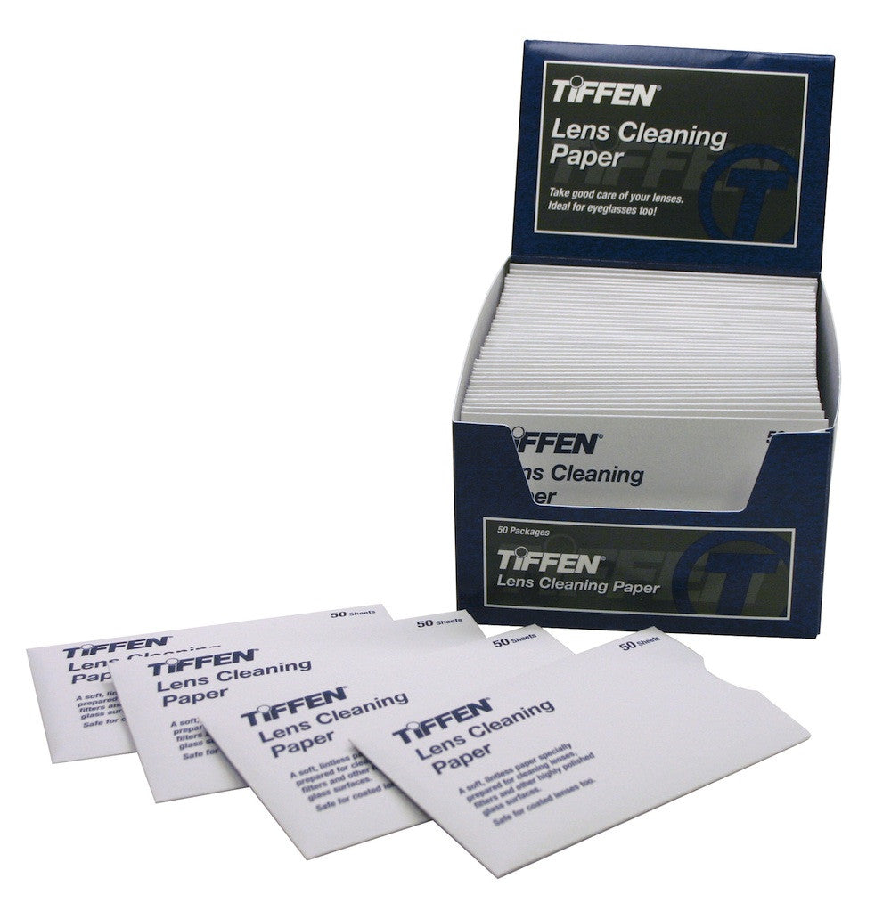 Tiffen Lens Cleaning Paper ( 50 ), lenses cleaning & lens care, Tiffen - Pictureline 
