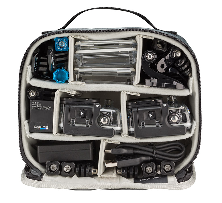 Tenba Cable Tool Box 6 (Gray), bags pouches, Tenba - Pictureline  - 6