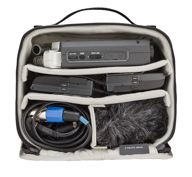 Tenba Cable Tool Box 6 (Gray), bags pouches, Tenba - Pictureline  - 3