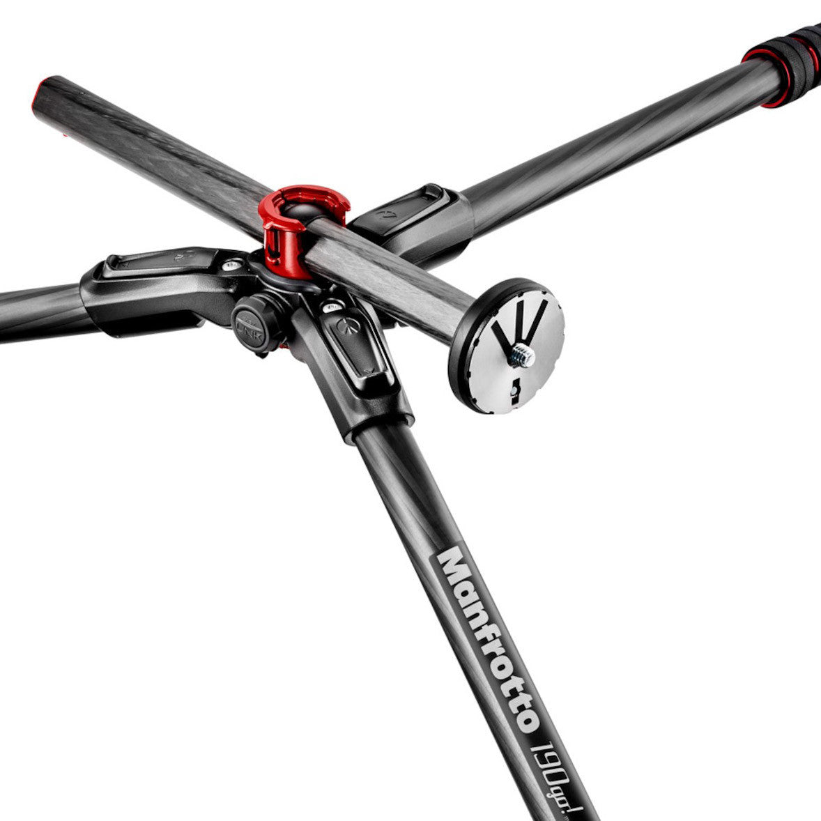 Manfrotto 190go! Carbon Fiber 4 Section Tripod with 3 Way Head