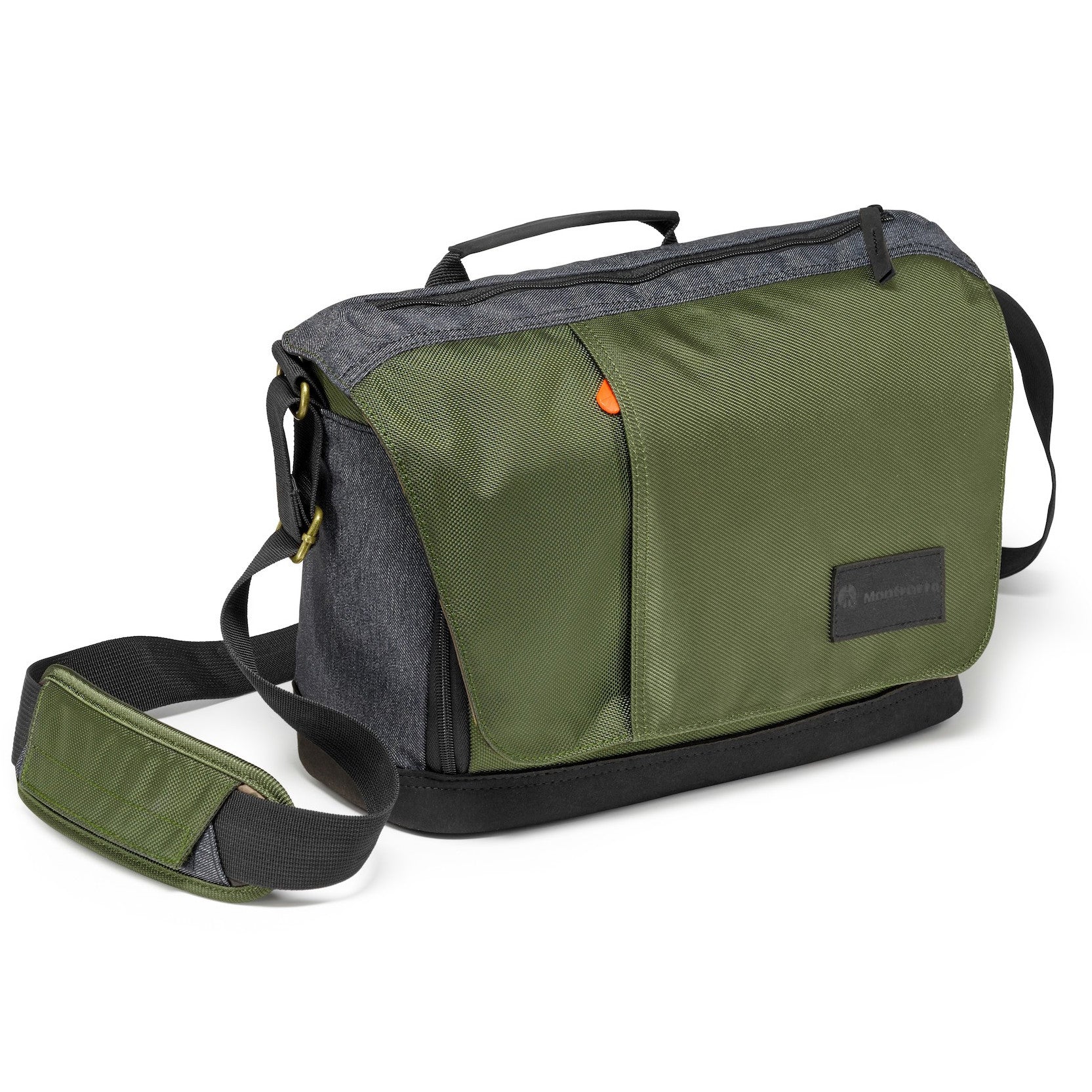 Manfrotto Street Messenger Bag for CSC or DSLR (Green and Grey), bags shoulder bags, Manfrotto - Pictureline  - 1