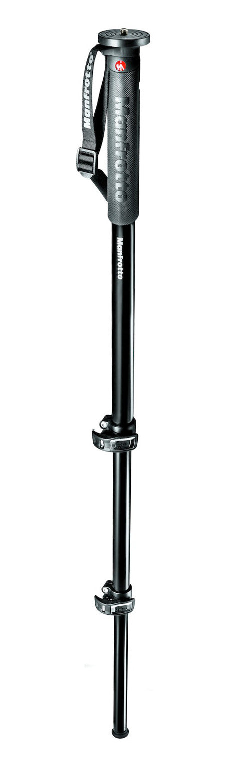 Manfrotto MPMXPROA3US Xpro Monopod Plus Aluminum 3 Section, tripods photo monopods, Manfrotto - Pictureline  - 1