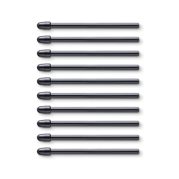 Wacom Standard Pen Nibs Replacement Set for Wacom Pro Pen 2, Pro Pen 3D (10 Pack)