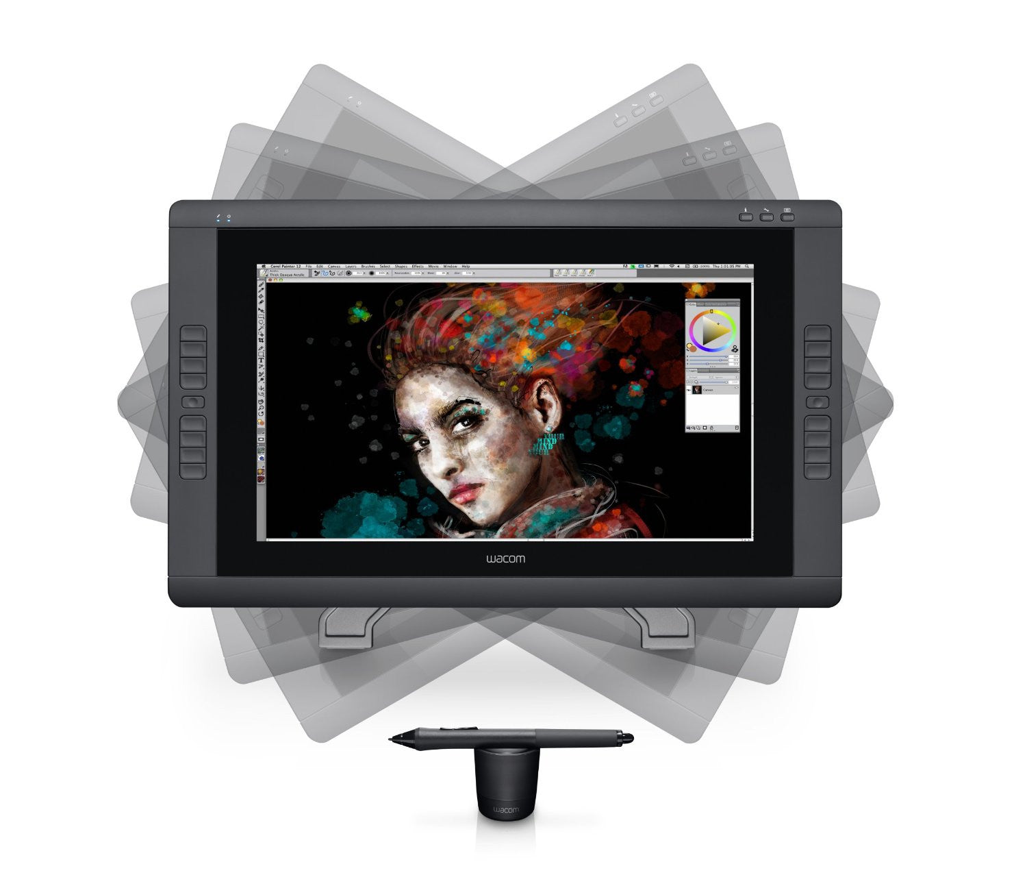 Wacom Cintiq 22HD Touch Interactive Pen Display, computers cintiq tablets, Wacom - Pictureline  - 4