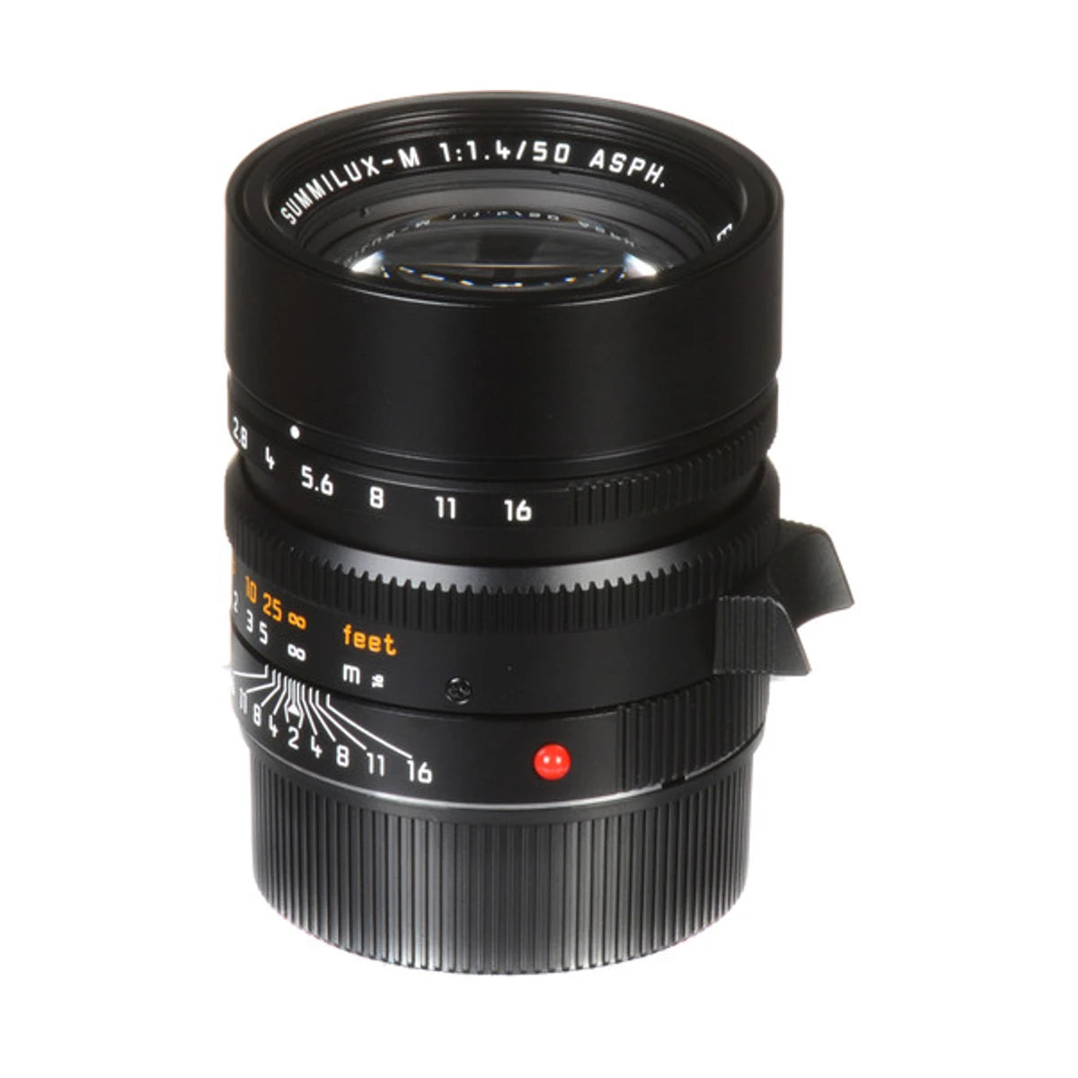 Leica 50mm f/1.4 Summilux-M ASPH Lens (Black Anodized)