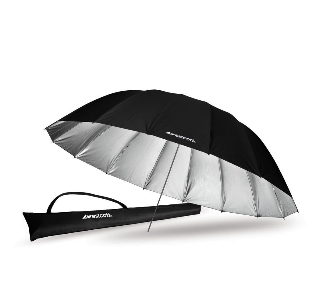 Westcott 7' Parabolic Umbrella Soft Silver, lighting umbrellas, Westcott - Pictureline  - 6
