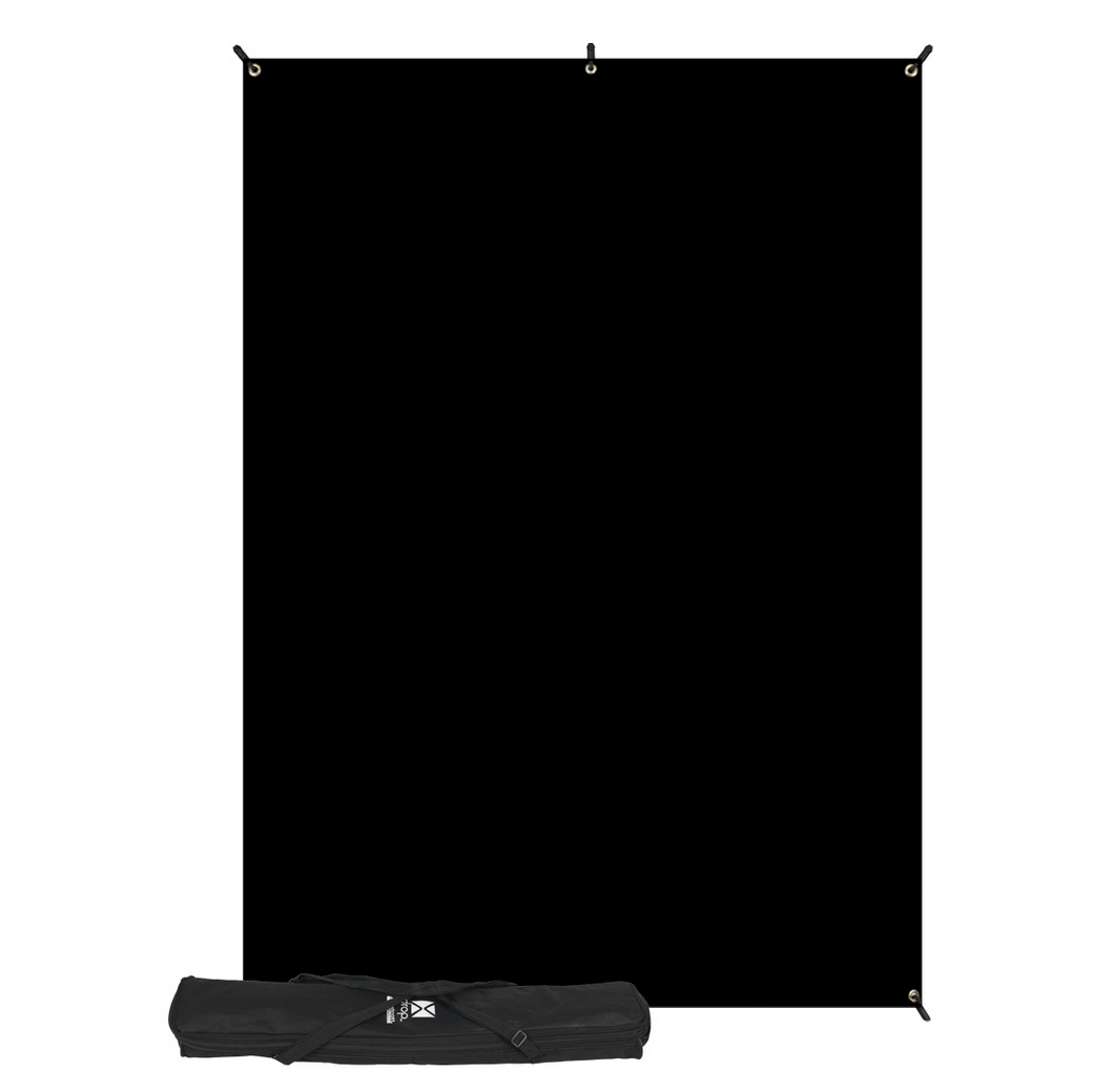 Westcott X-Drop Kit (5 x 7', Black Backdrop), lighting backgrounds & supports, Westcott - Pictureline  - 1