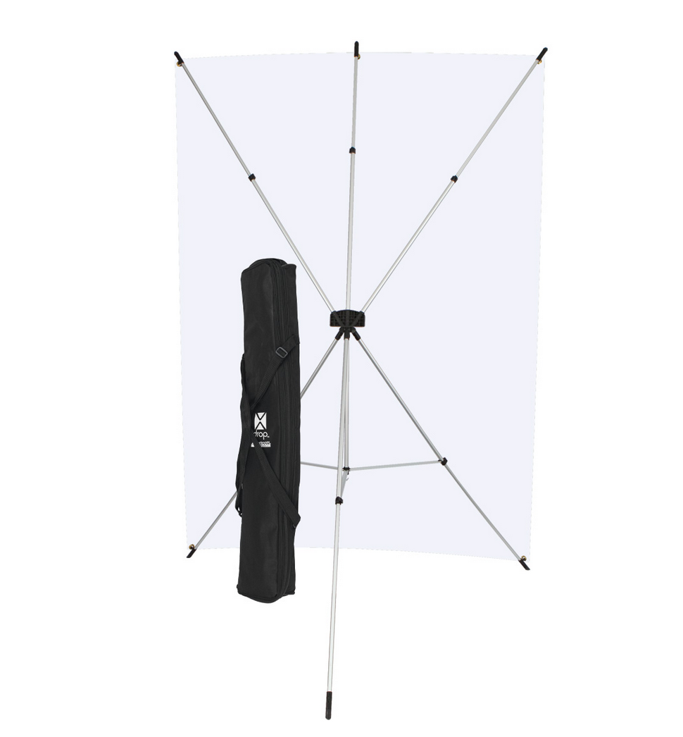 Westcott X-Drop Kit (5 x 7', White Backdrop), lighting backgrounds & supports, Westcott - Pictureline  - 2