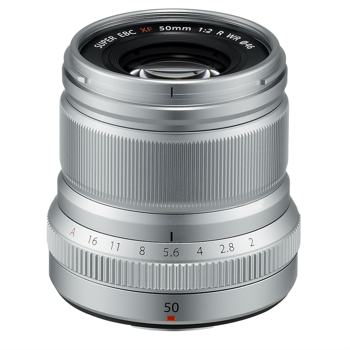 Fujifilm XF 50mm F2 R WR Lens (Silver), lenses mirrorless, Fujifilm - Pictureline  - 2
