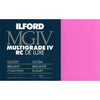 Ilford MG IV RC Glossy 11X14 10