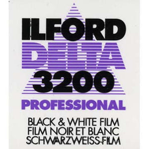 Ilford Delta 3200 Pro 135-36 Black & White Negative Film (One Roll)
